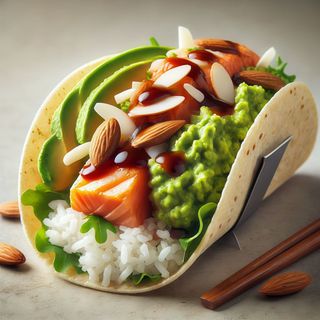 Salmon tacos