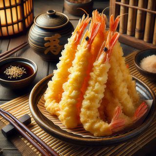 Gamberi tempura 5 pezzi