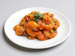 Gamberi al curry alla giapponese