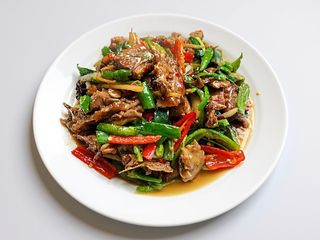 Anatra in salsa piccante dello Chef