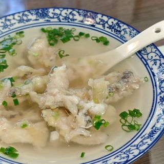 Zuppa polpette di pesce