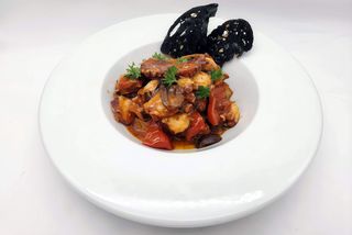 Polpo alla Luciana