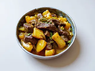 Vitello con curry