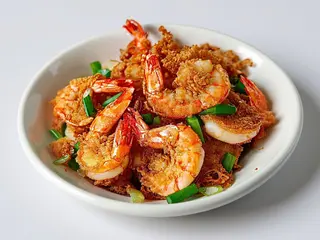Gamberi fritti