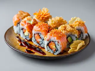 Uramaki fish n chips