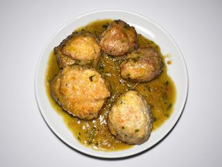 Polpette di pollo in Bianco alle erbe aromatiche