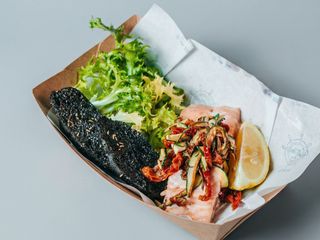 Salmone alla piastra