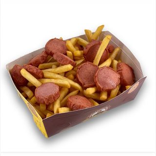 Patatine fritte e würstel