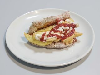 Panzerotto pulled pork