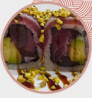 Ura tonno tataki - 8 pezzi