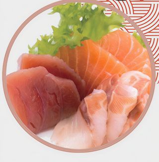Sashimi misto - 10 pezzi