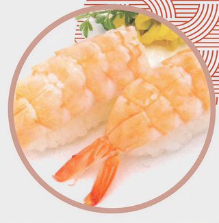 Nigiri ebi - 2 pezzi