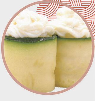 Gunkan zucchine - 2 pezzi