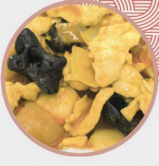 Pollo curry - 1 porzione