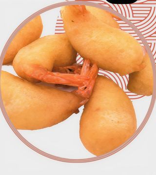 Gamberi fritti - 1 porzione