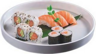 Shake mix 4 pezzi di uramaki,3 pezzi di sakemaki 3, pezzi di nigiri