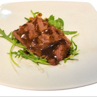 Manzo alla pistra con sala pepe nero
