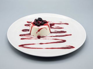 Panna cotta frutti di bosco