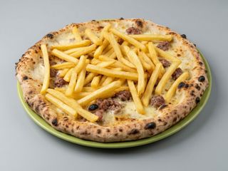 Vesuvio con patatine