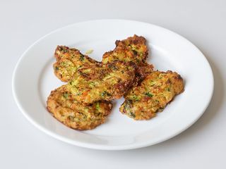 Frittelle zucchine e gamberi - 10 pezzi