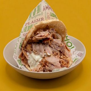 Panino kebab combo