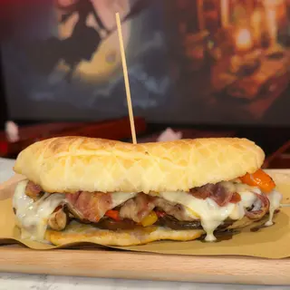 Panino con la pancetta