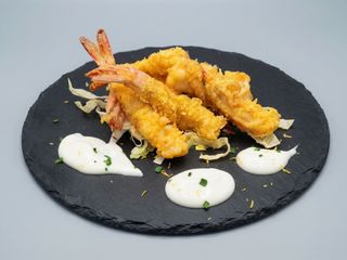 Tempura di gamberoni