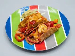 Tacos de gambas