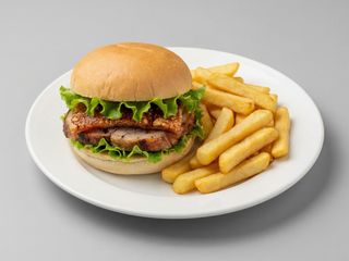 Porchetta di Ariccia con patate fritte