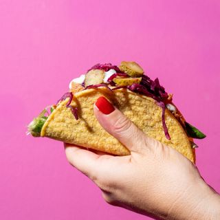 Taco croccante tinga 