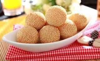 216. Polpette fritte al sesamo