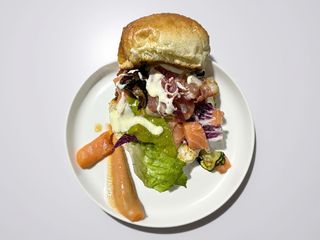 Panino - salmone scottato