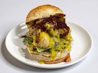 Panino - baccalà fritto