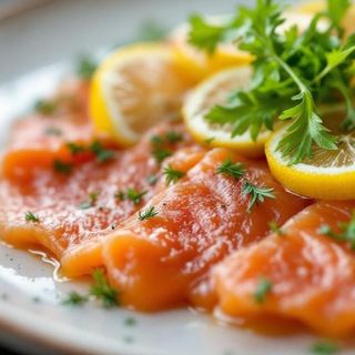 Carpaccio di Salmone Affumicato