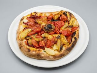 Pizza con patate al forno - piccola