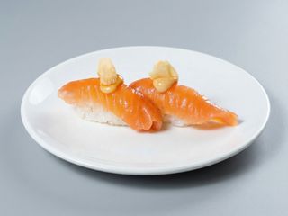 148 Nigiri spicy salmone 2 pezzi