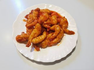 74. Gamberi saltati in agrodolce糖醋虾