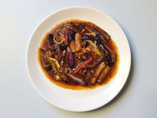 79. Melanzane saltate(con maiale)鱼香茄子