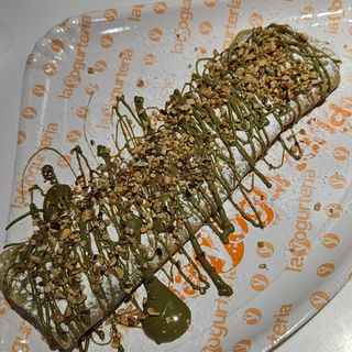 Crepe roll pistacchiosa