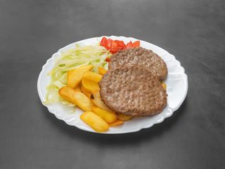 Piatto hamburger