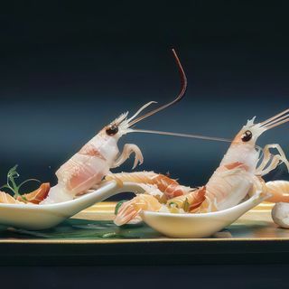 142a. Sashimi scampi 2 pezzi