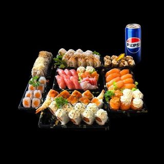 Family Box 100 pz + drink