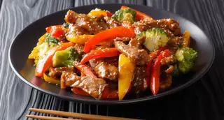 Manzo piccante con verdure