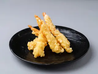 Tempura di gamberi