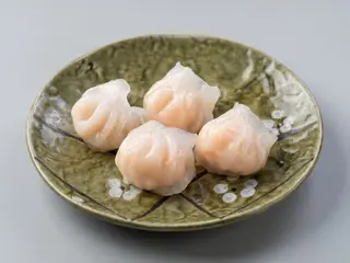 Ravioli di gamberi al vapore 4 pezzi