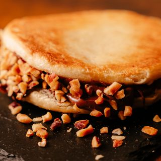 Tigella Nutella e pistacchio