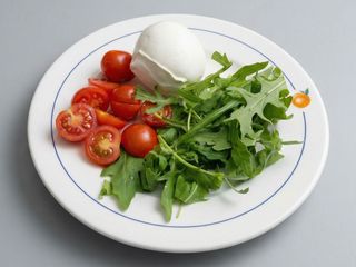 Bufala Campana 250 g rucola e pomodori