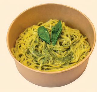 5. Tagliolini al pesto