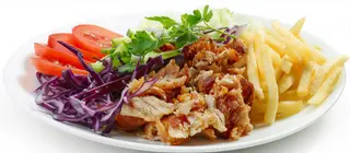 Piatto kebab-menù