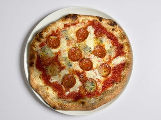 Salamino piccante e gorgonzola